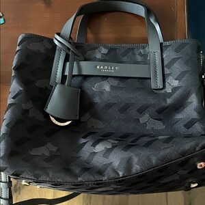 Radley London Black Patterned Tote